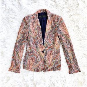 Zara Jackets & Coats - Zara paisley print blazer Zara Jackets & Coats - Zara paisley print blazer